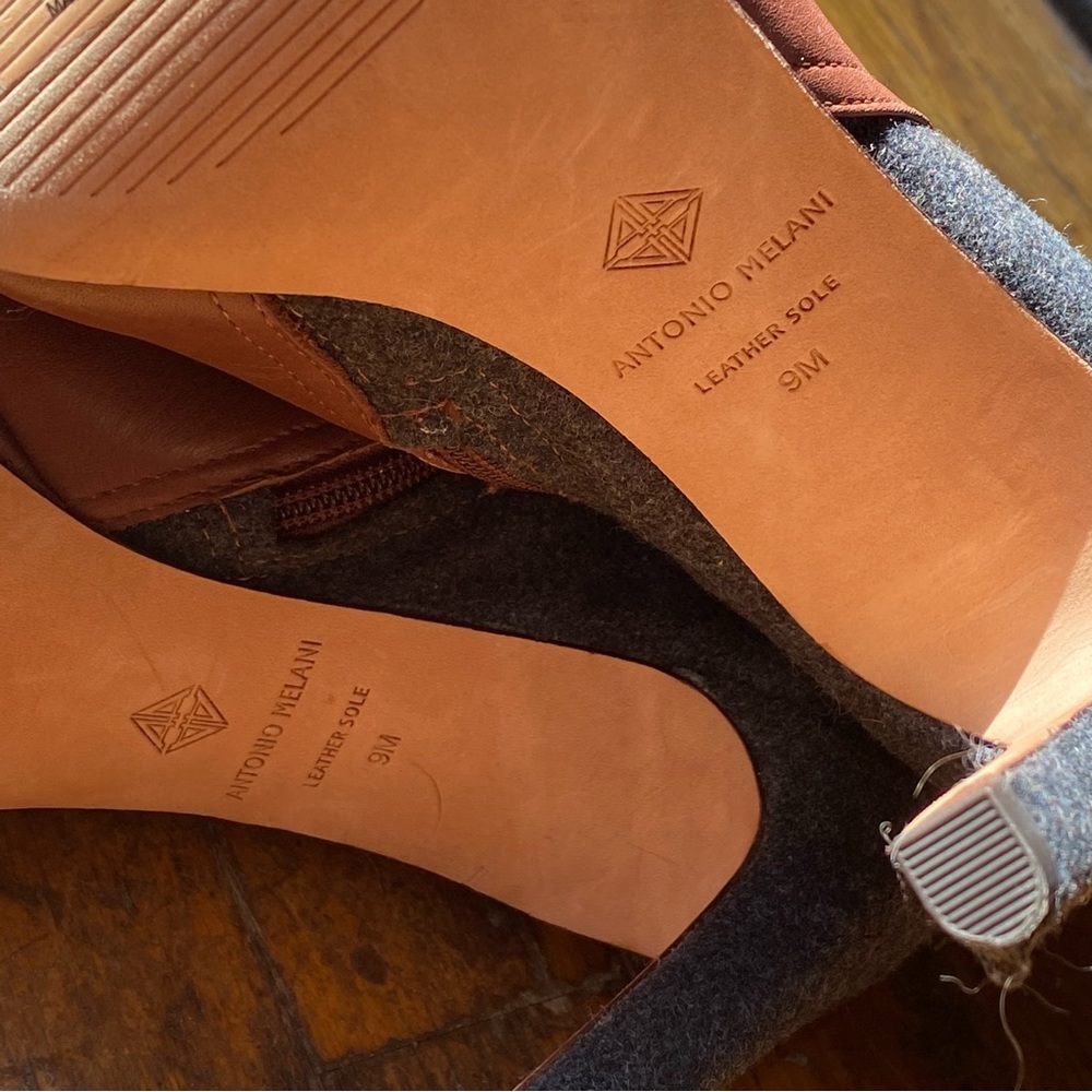 ๐HP๐ โ๏ธ Antonio Melani, Size 9M, Ankle Heel Booties - Picture 3 of 15
